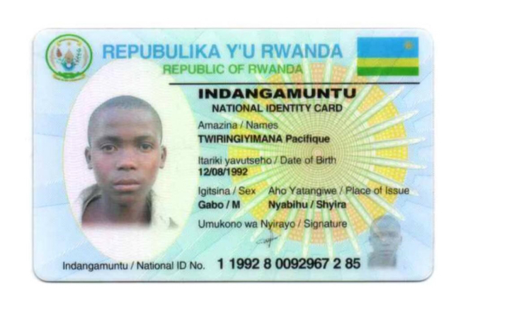 Id Card Rwi Applicants - HR MOH Rwanda