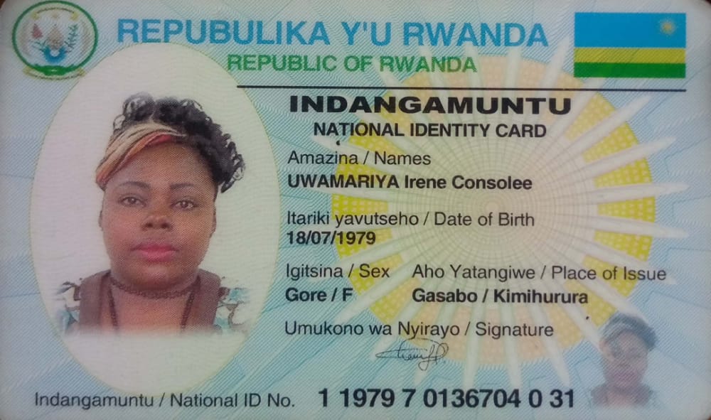 Id Rwanda Tutsi Applicants - HR MOH Rwanda